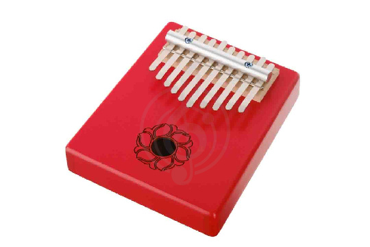 Изображение Мозеръ KMKr-2-R Escudo - Калимба, резонаторная, 10 язычков, трапеция, красная