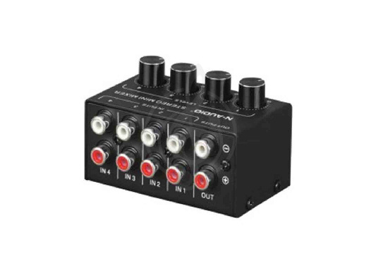 Изображение N-Audio CX400 - Микшер, 4 канала