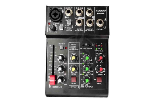 Изображение N-Audio M44USB - Микшер, 4 канала