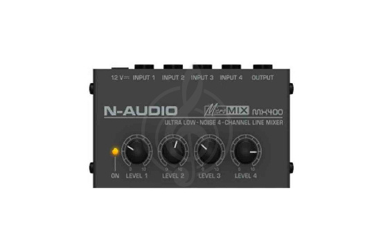 Изображение N-Audio MX400 - Микшер, 4 канала