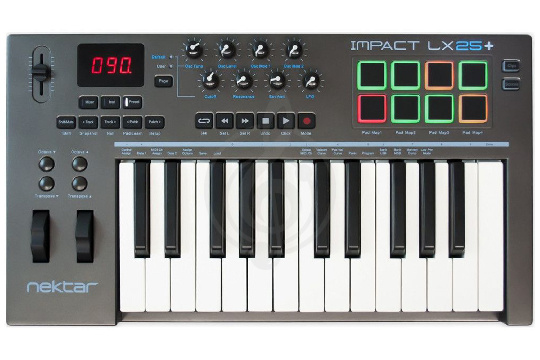 Изображение Nektar Impact LX 25+ - USB MIDI клавиатура