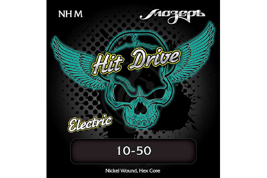 Изображение NH-M Medium Hit Drive Комплект струн для электрогитары, 10-50, Мозеръ