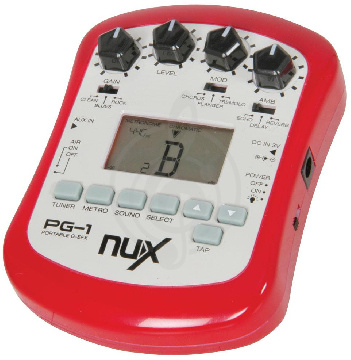 Изображение Nux PG-2 - Портативный гитарный процессор