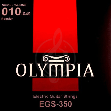 Изображение OLYMPIA EGS-350 Струны д/эл гитары 10-49, никель,