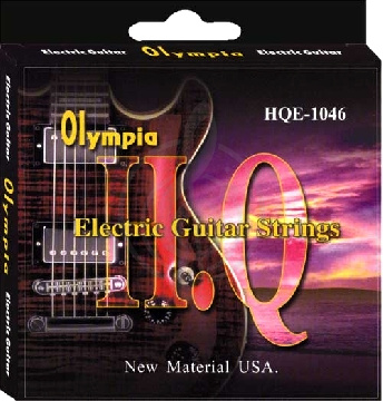 Изображение Olympia HQE 1046 Струны для эл.гитары 010-046, Nic