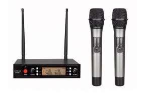 Изображение OPUS UHF 980HH радиосистема ручная, 200 каналов, с 2 микрофономи, частота 740-790 MHz