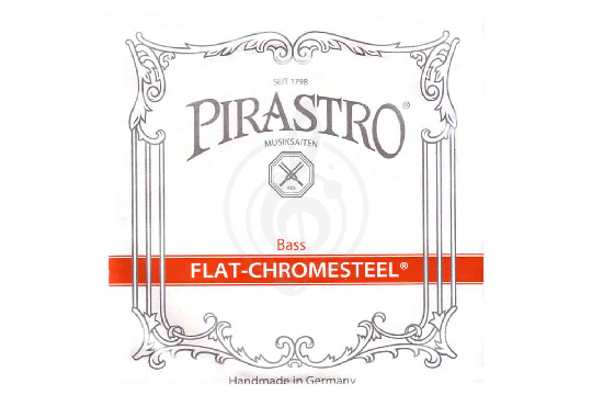Изображение Pirastro 342020 Flat-Chromesteel ORCHESTRA - Комплект струн для контрабаса размером 3/4