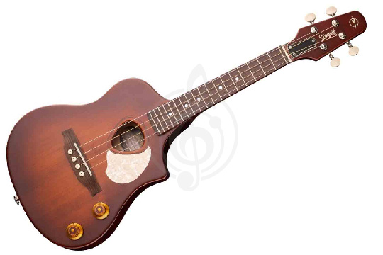 Изображение Seagull 046348 Uke Steel SG Burst EQ - Укулеле сопрано, со звукоснимателем