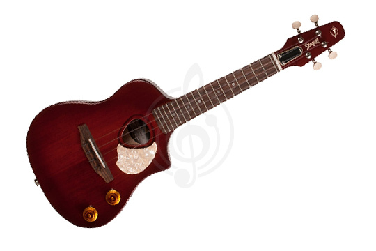 Изображение Seagull 046355 Uke Nylon SG Burst EQ - Укулеле сопрано со звукоснимателем