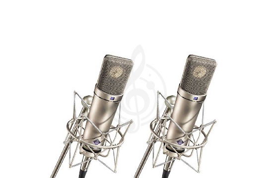 Изображение Sennheiser 008505 Neumann U 87 AI-stereo - Микрофон конденсаторный студийный, стереопара, никель