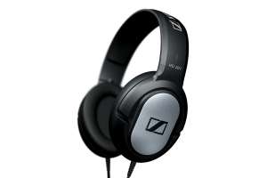 Изображение SENNHEISER HD 201, закрытые динамические стереонаушники, 21 – 18000 Гц, 24 Ом,  (170ч190ч80)