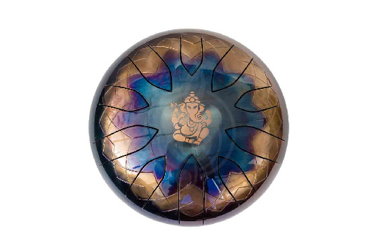 Изображение Shiny Steel Drums SSD-Ganesh - Глюкофон Ганеша