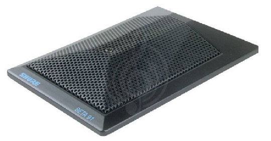 Изображение SHURE BETA 91A - полукардиоидный конденсаторный инструментальный микрофон (плоский)