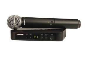Изображение SHURE BLX24E/SM58 M17 - Радиосистема вокальная