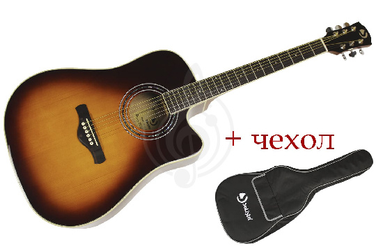 Изображение SOLISTA CG-D1P Sunburst - Акустическая гитара