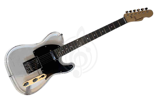 Изображение Sunsmile SAC-TLA - Электрогитара, прозрачная