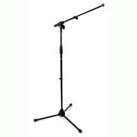 Изображение Tempo MS200BK - Микрофонная стойка, тренога, телескопич. "журавль"