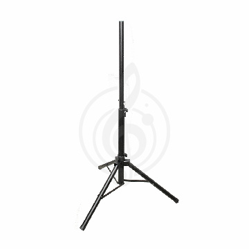 Изображение Tempo SPS250BK - Стойка тренога под колонку, высота 940-1340 мм, диаметр штанги 35 мм, цвет чёрный