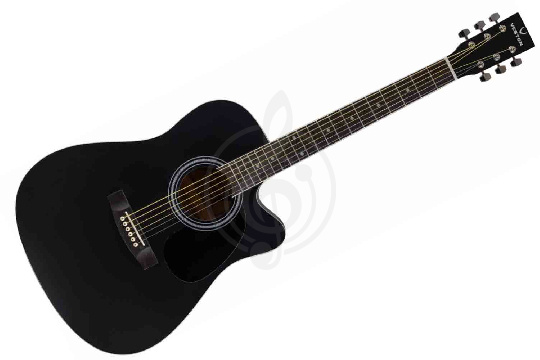 Изображение VESTON D-50C SP/BKS - Акустическая гитара