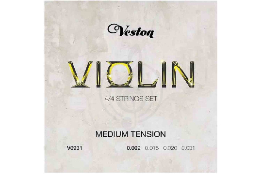 Изображение VESTON V0931 - Струны для скрипки 4/4