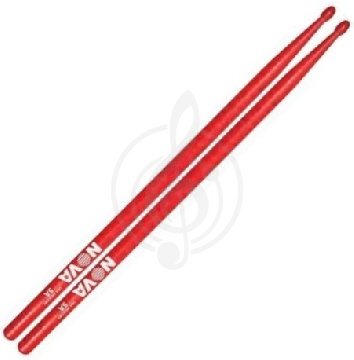 Изображение Vic Firth N5AR Палочки барабанные, "Nova", красный наконечник