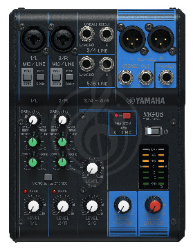 Изображение Yamaha MG06 - Микшерный пульт