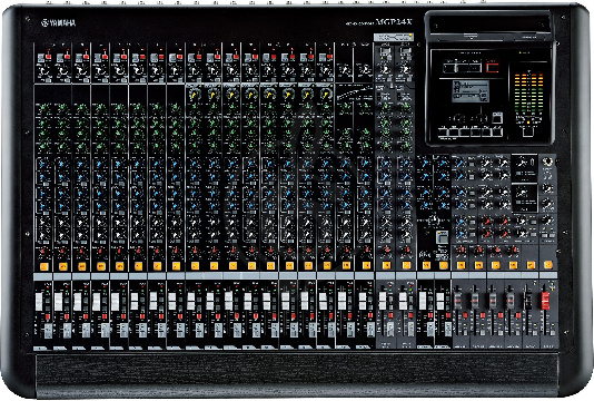 Изображение Yamaha MGP24X 24-канальная микшерная консоль премиум-класса